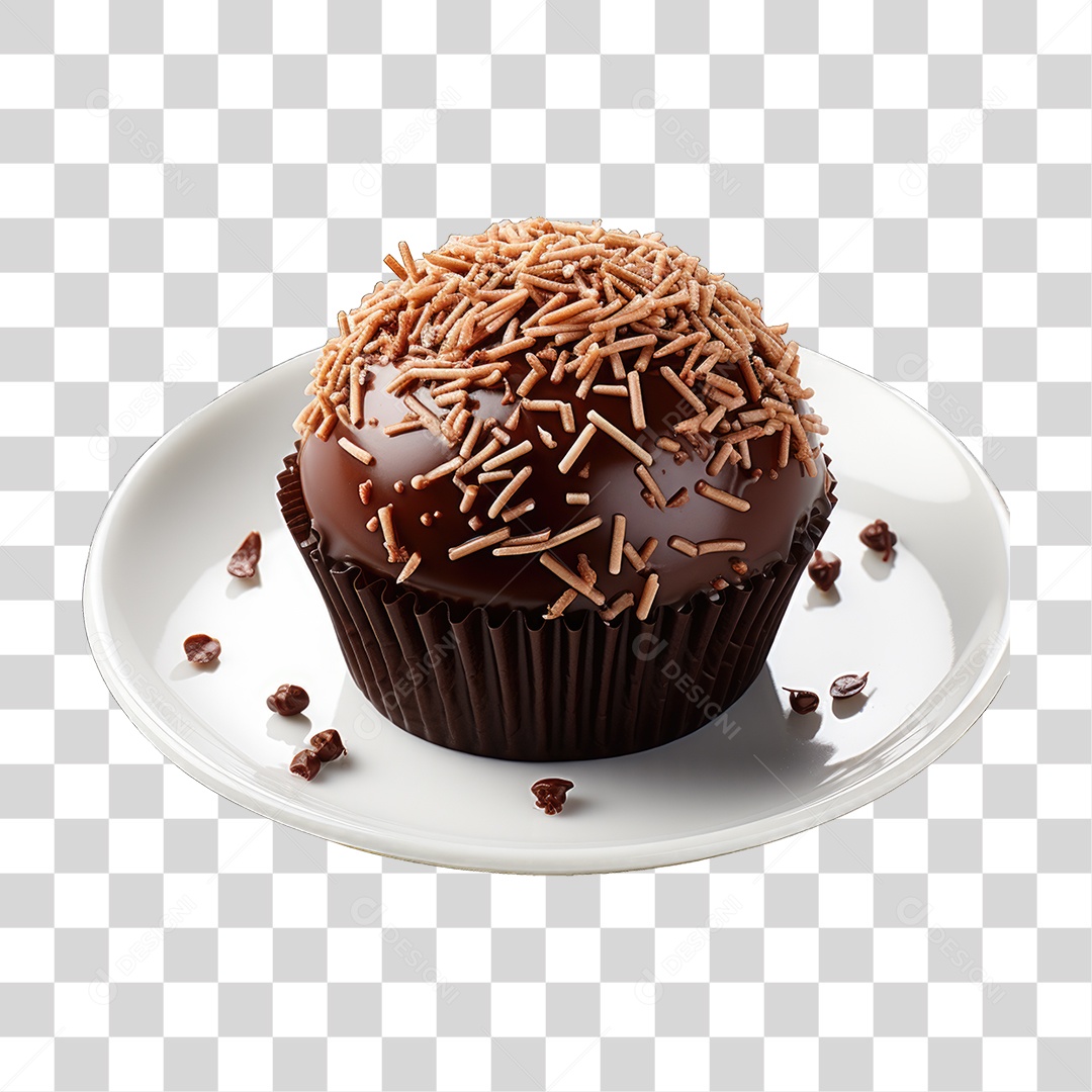 Brigadeiro Doces Saboroso PNG Transparente