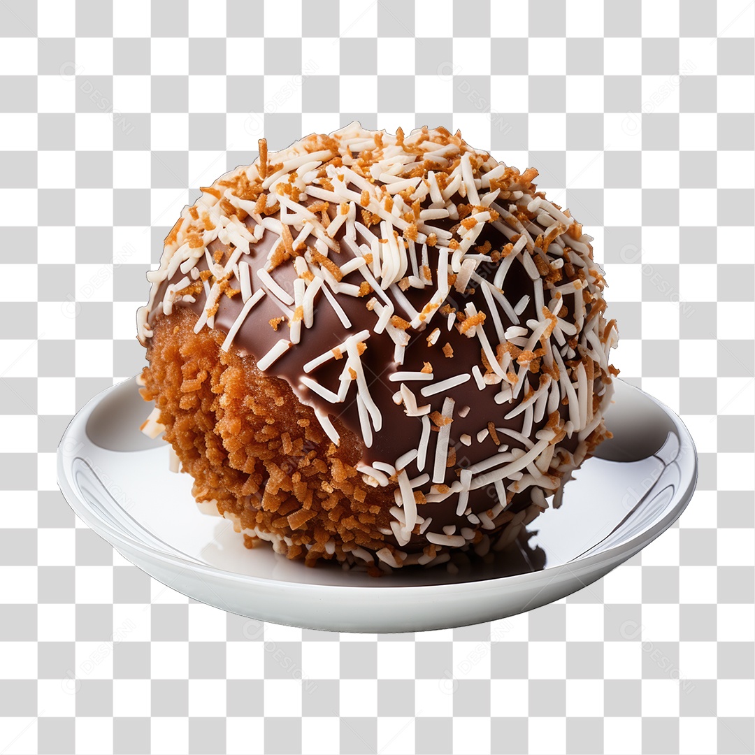 Brigadeiro Doces Saboroso PNG Transparente