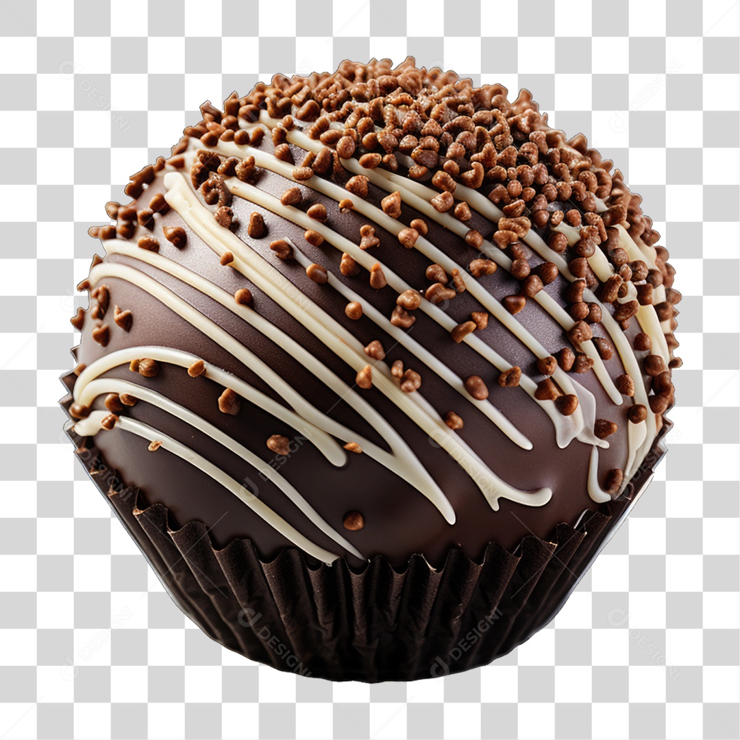 Brigadeiro Doces Saboroso PNG Transparente