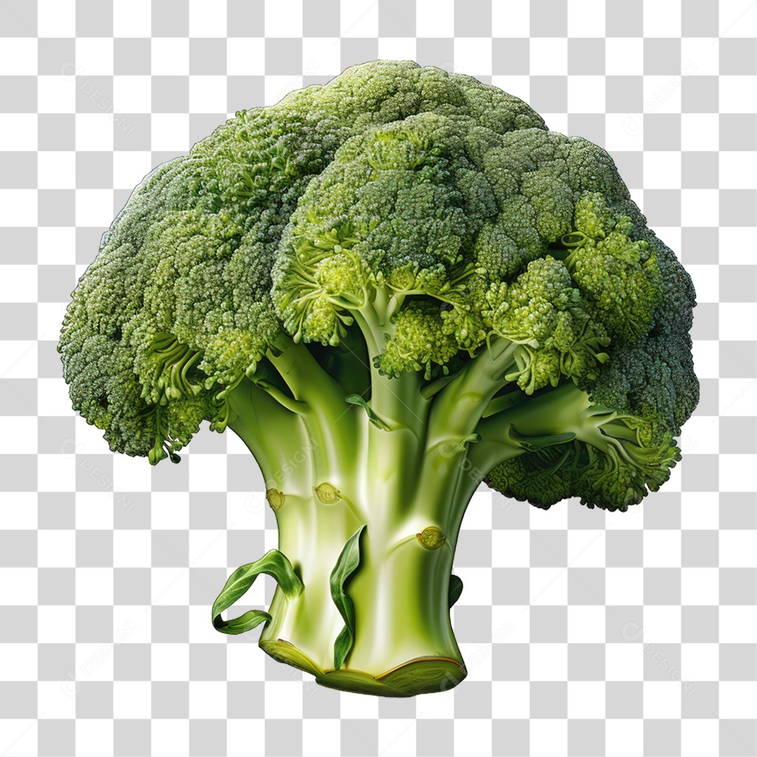 Brócolis Vegetal PNG Transparente