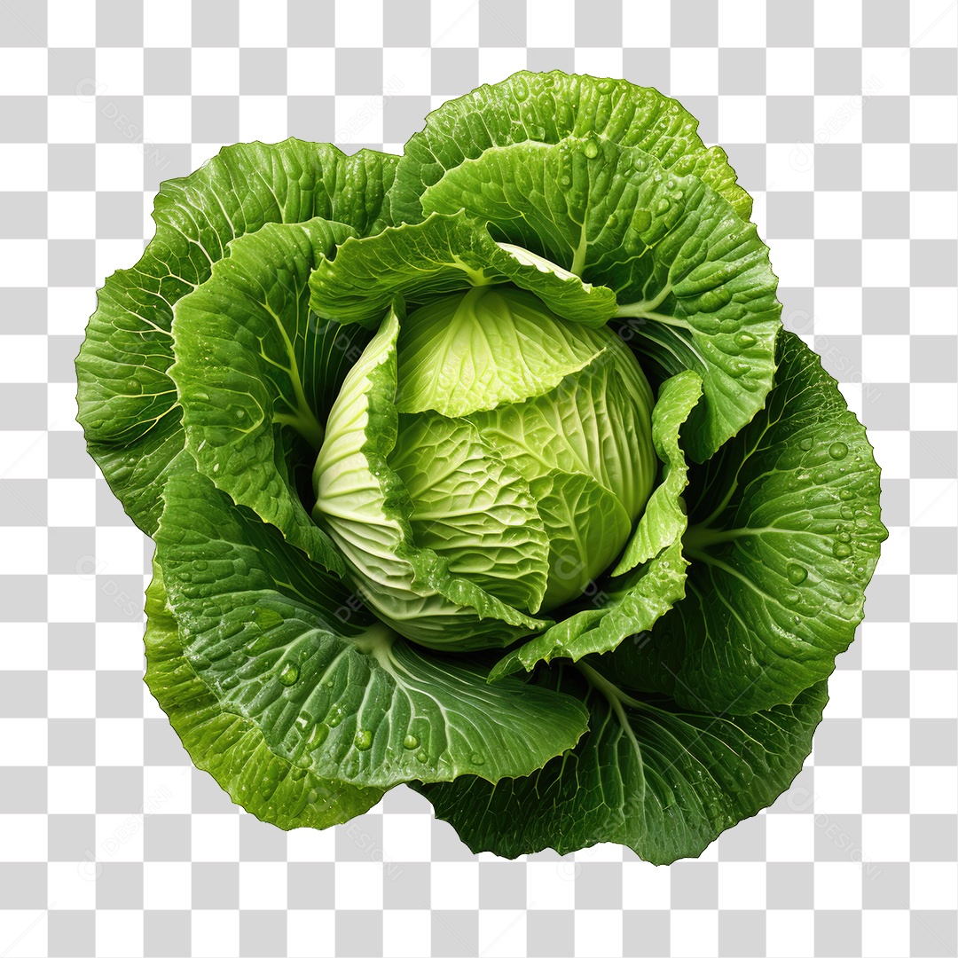 Legumes Repolho PNG Transparente