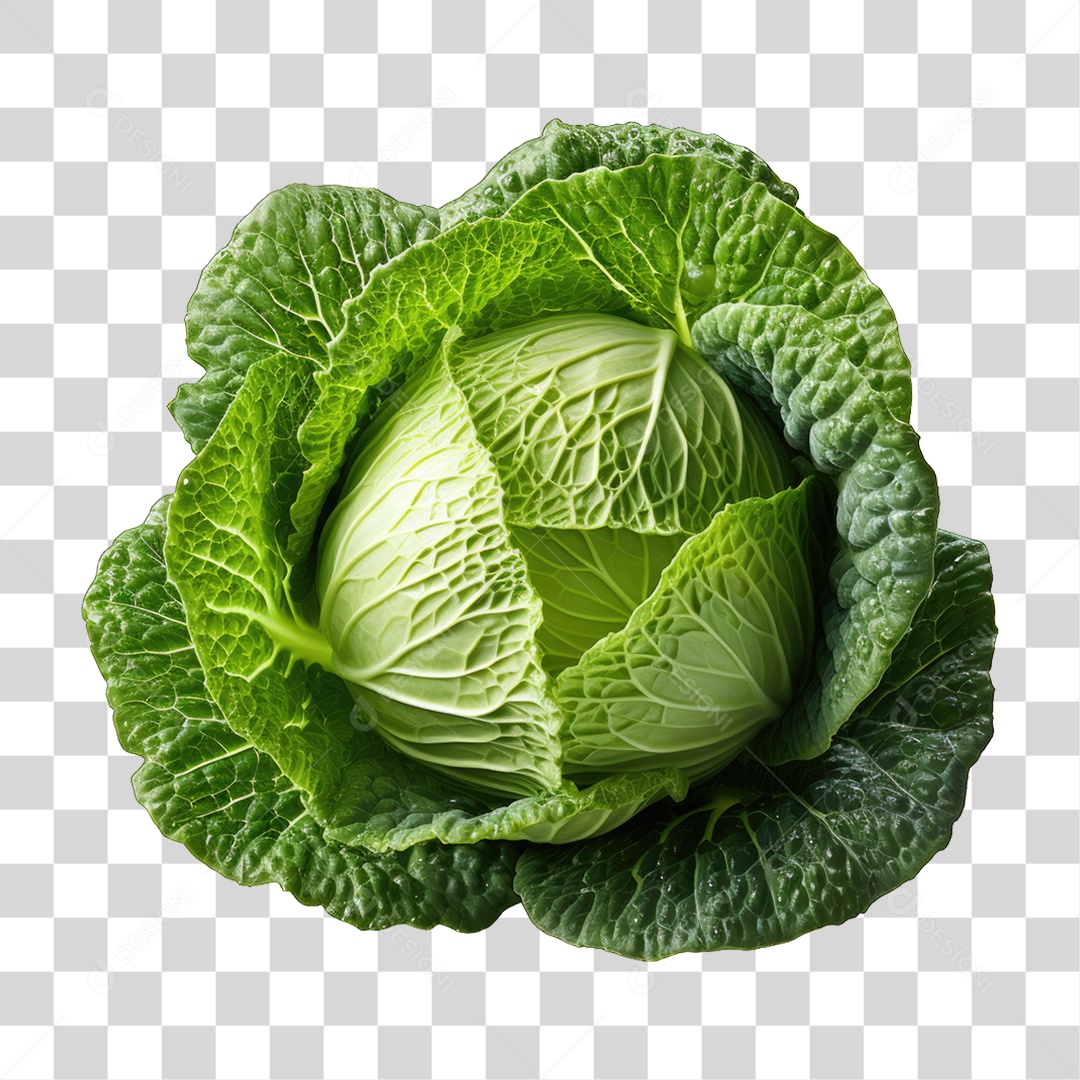 Legumes Repolho PNG Transparente