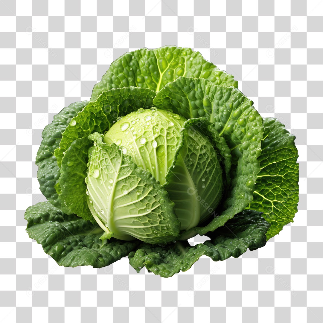 Legumes Repolho PNG Transparente