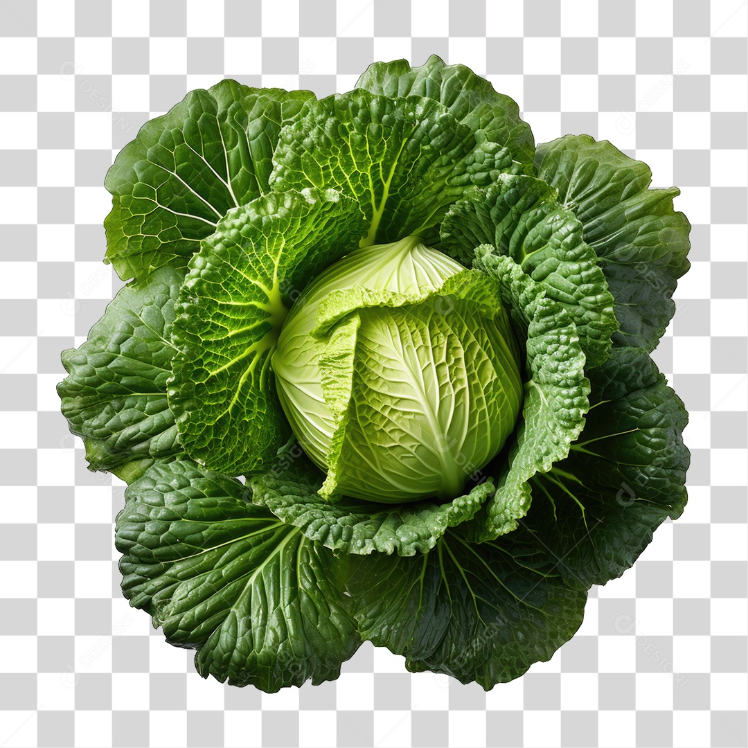 Legumes Repolho PNG Transparente