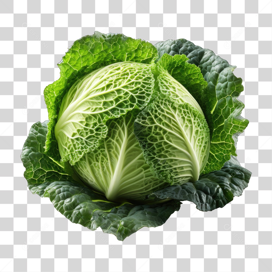 Legumes Repolho PNG Transparente