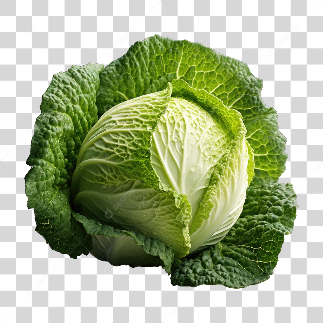 Legumes Repolho PNG Transparente