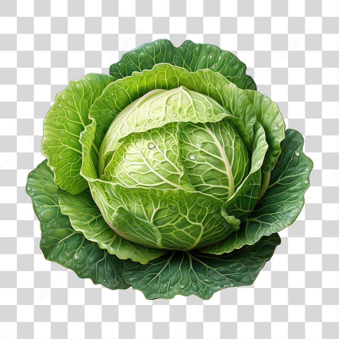 Legumes Repolho PNG Transparente