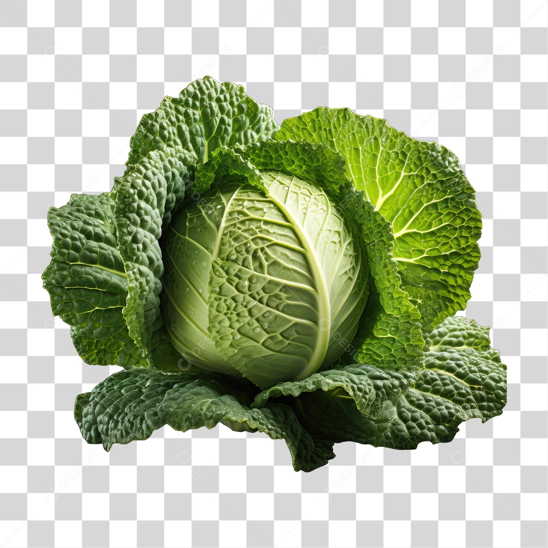 Legumes Repolho PNG Transparente