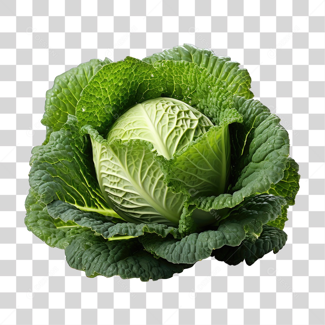 Legumes Repolho PNG Transparente