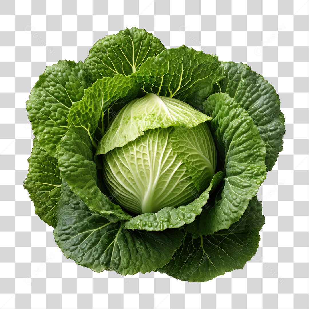Legumes Repolho PNG Transparente