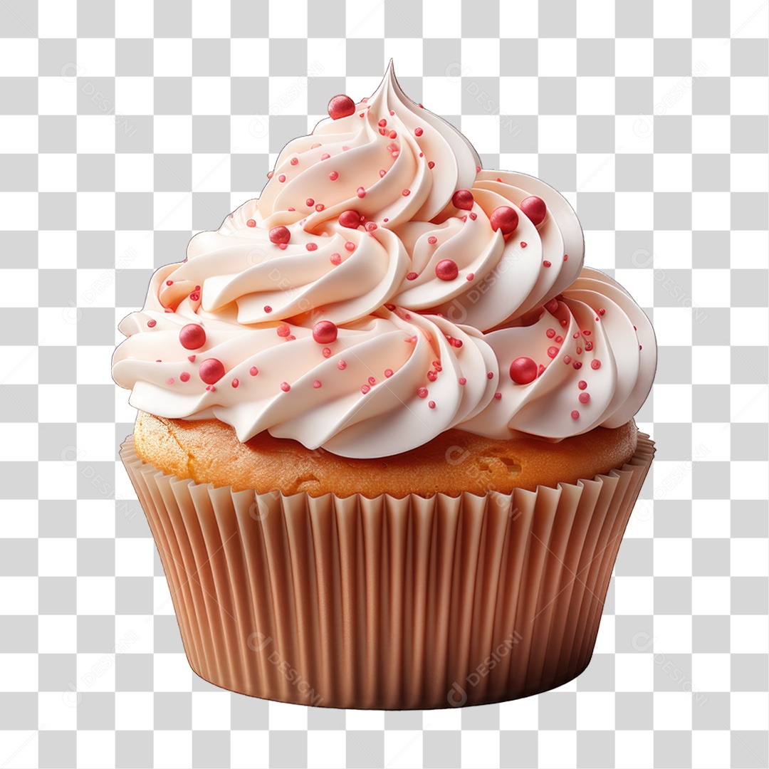 Cupcake Sabores Doces PNG Transparente