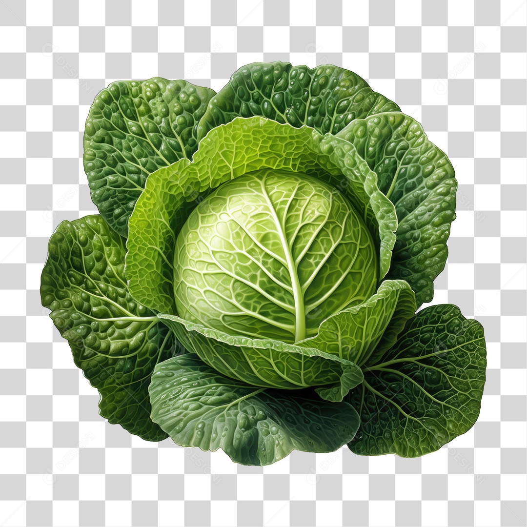 Legumes Repolho PNG Transparente