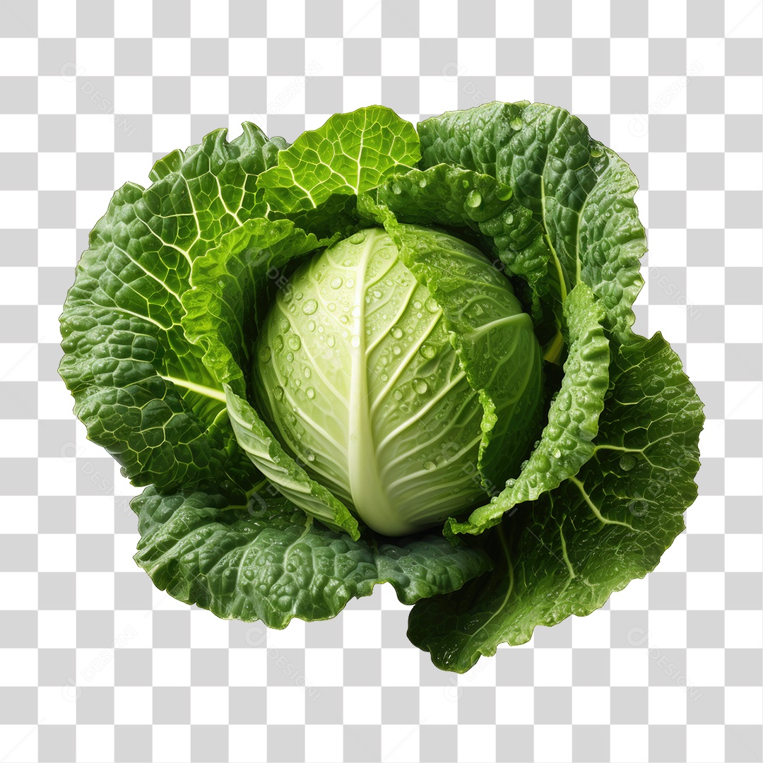 Legumes Repolho PNG Transparente