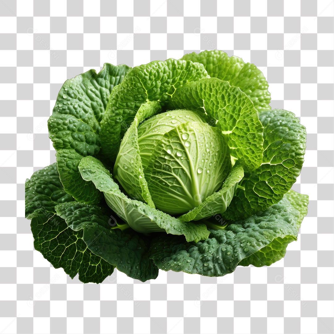 Legumes Repolho PNG Transparente
