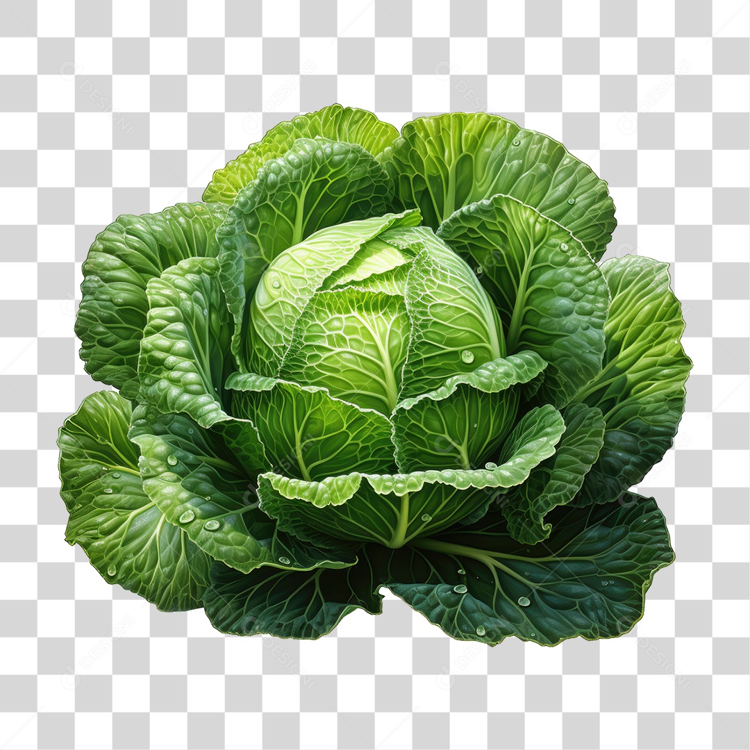 Legumes Repolho PNG Transparente