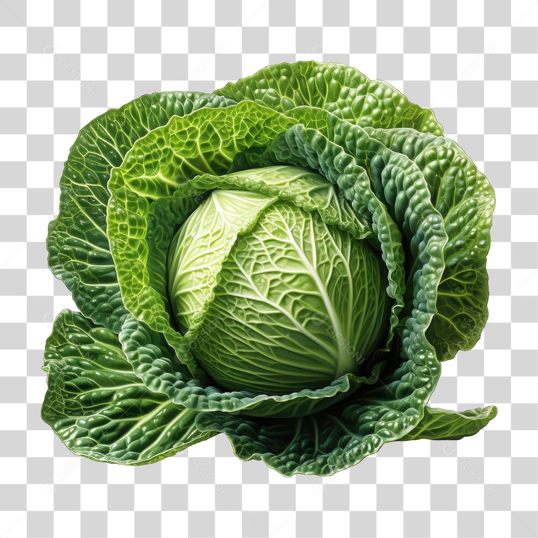 Legumes Repolho PNG Transparente