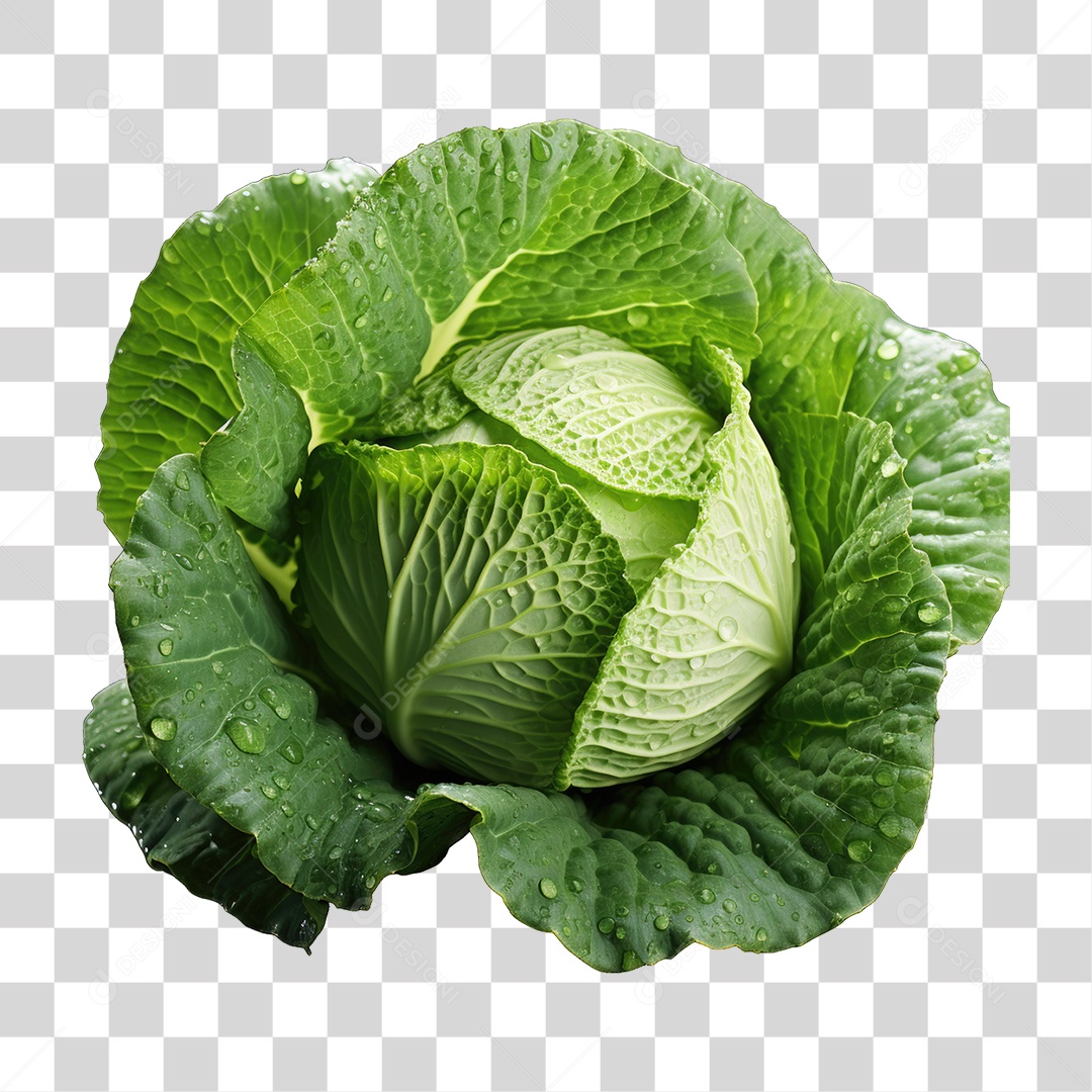 Legumes Repolho PNG Transparente