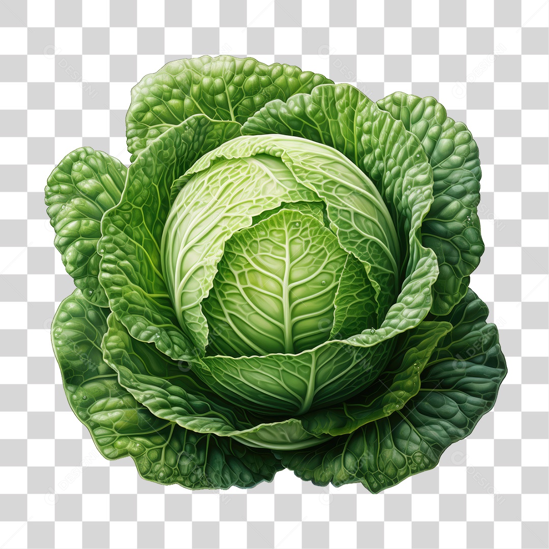 Legumes Repolho PNG Transparente