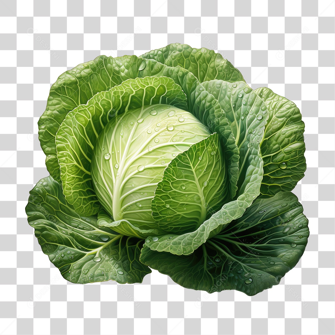 Legumes Repolho PNG Transparente