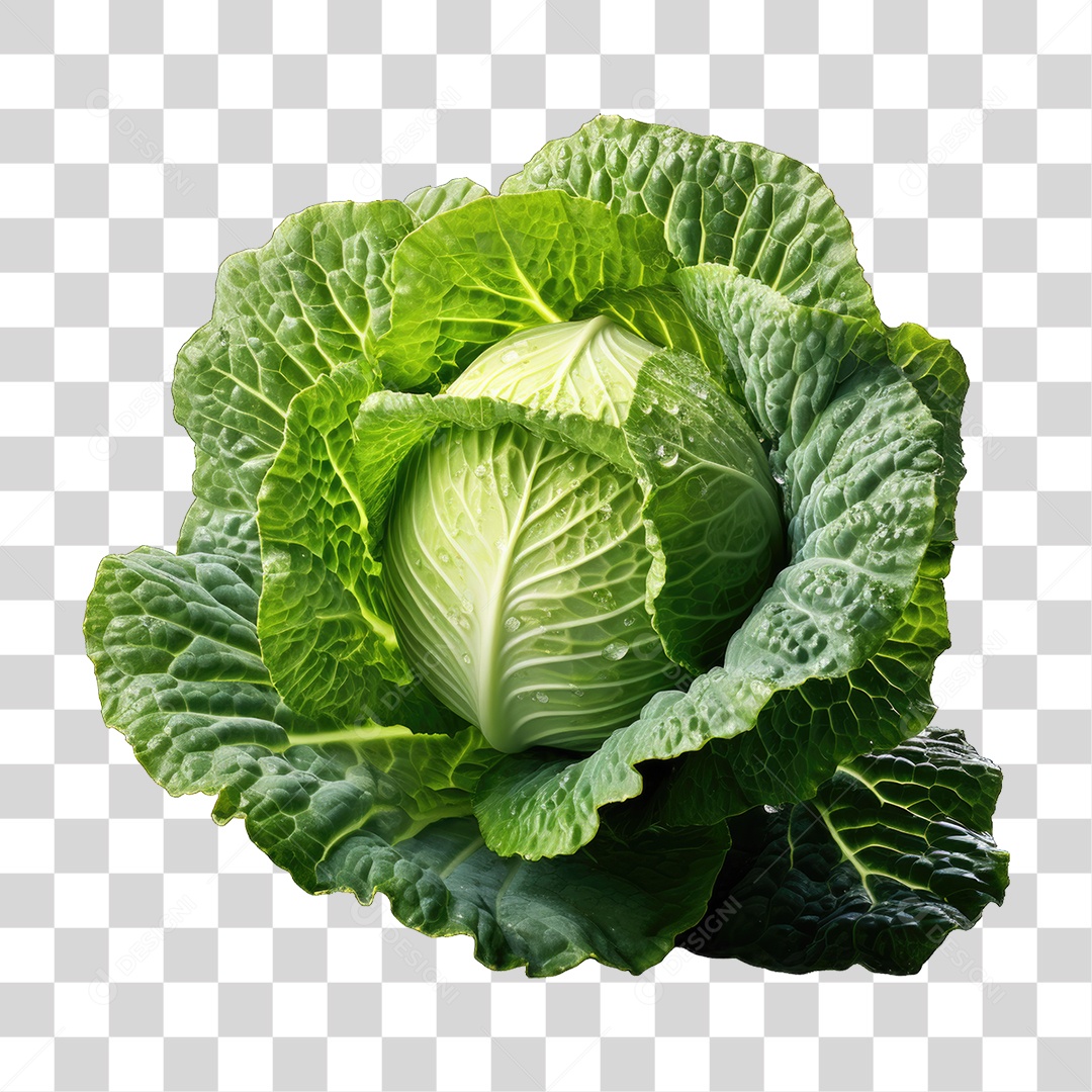 Legumes Repolho PNG Transparente