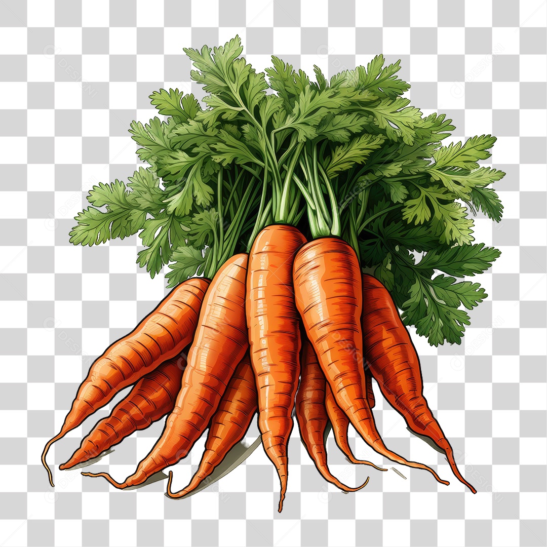 Cenoura Legumes PNG Transparente