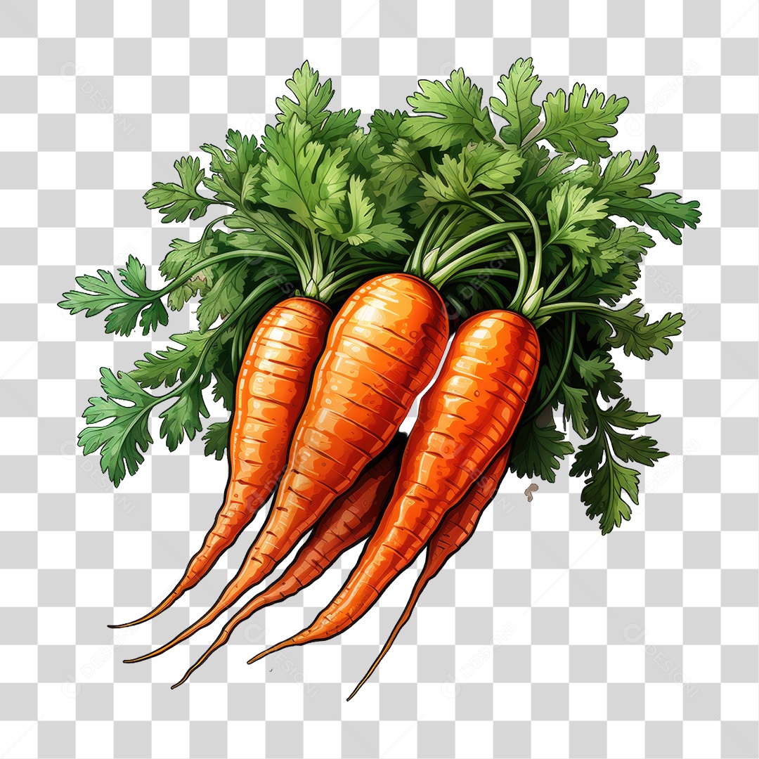 Cenoura Legumes PNG Transparente