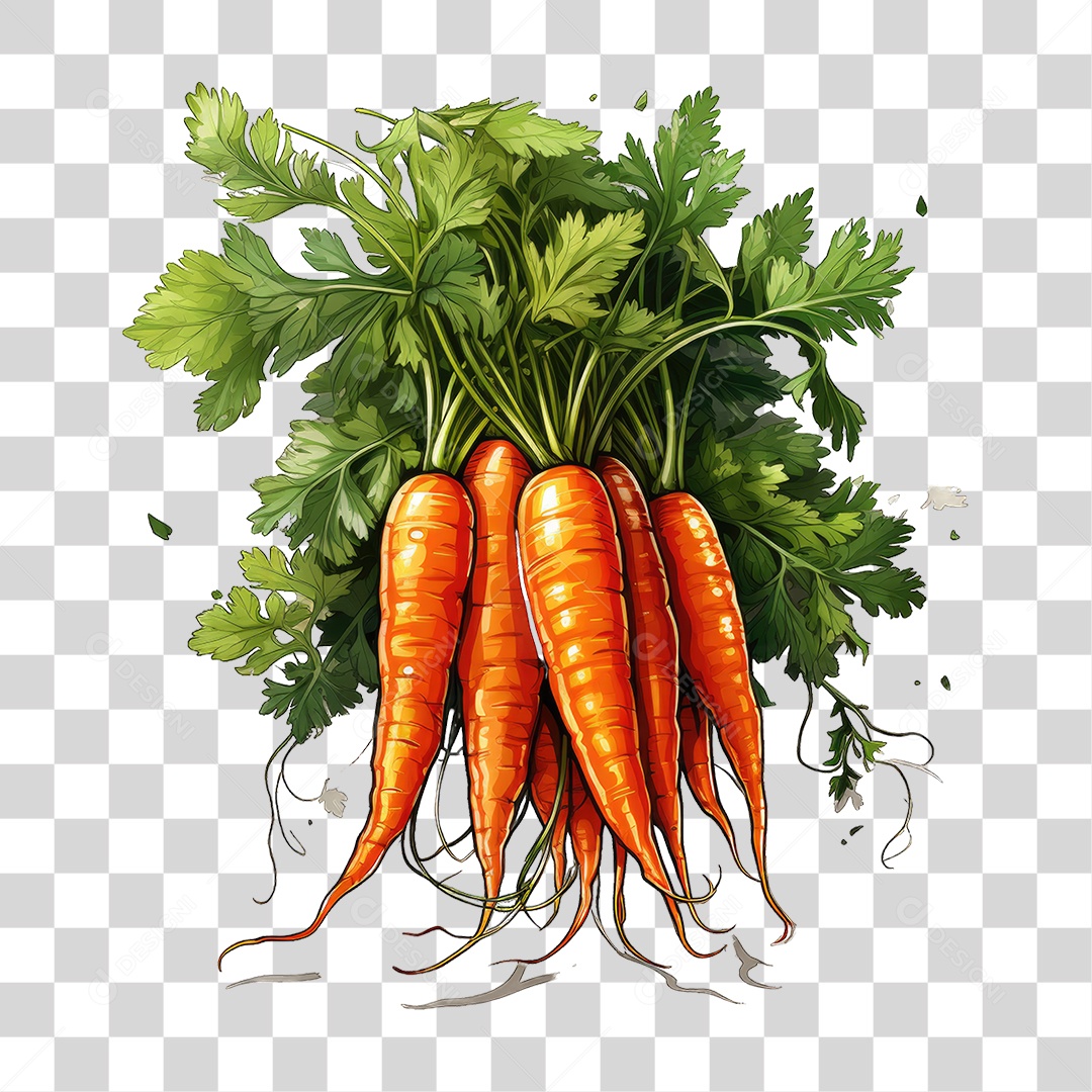 Cenoura Legumes PNG Transparente