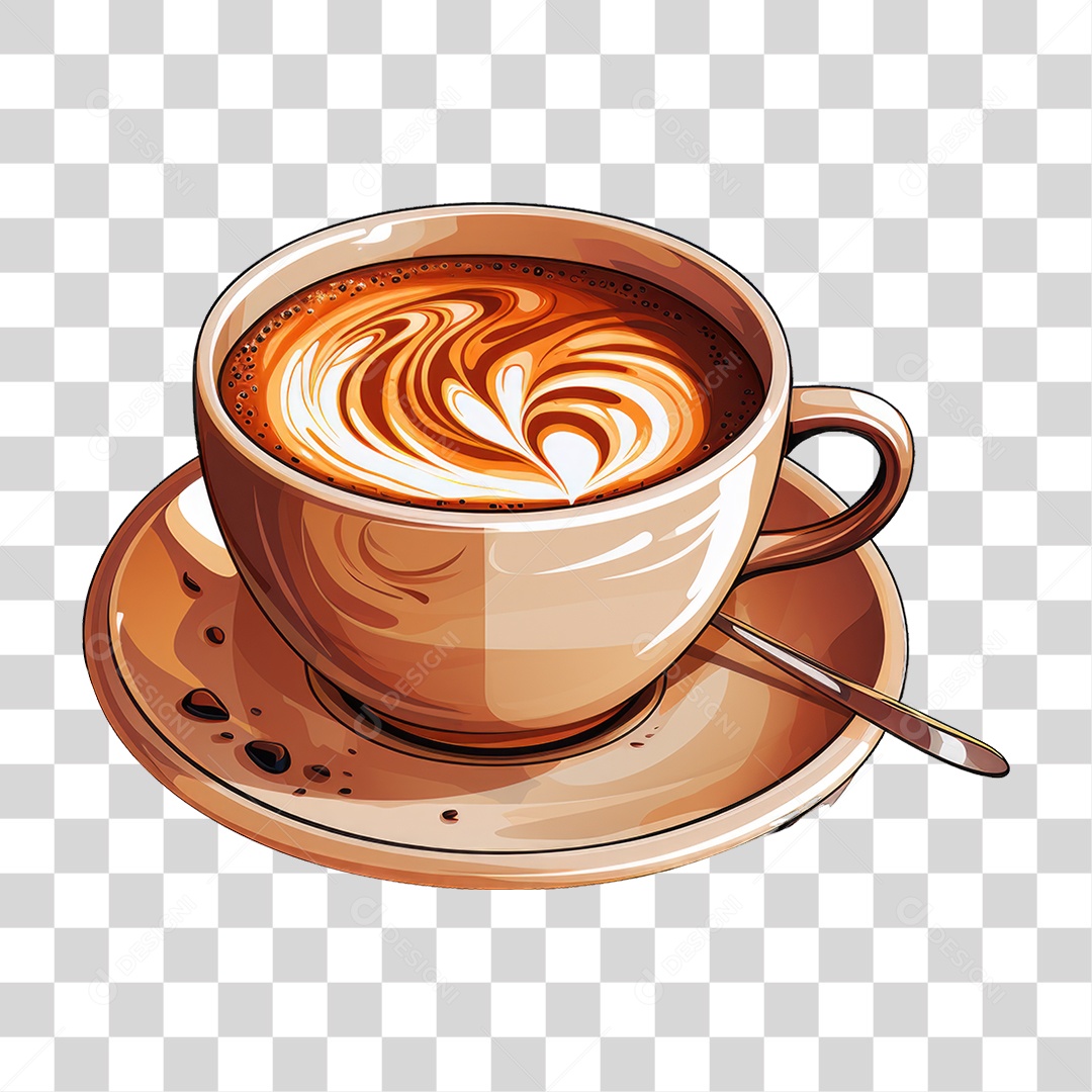 Xícara de Café PNG Transparente