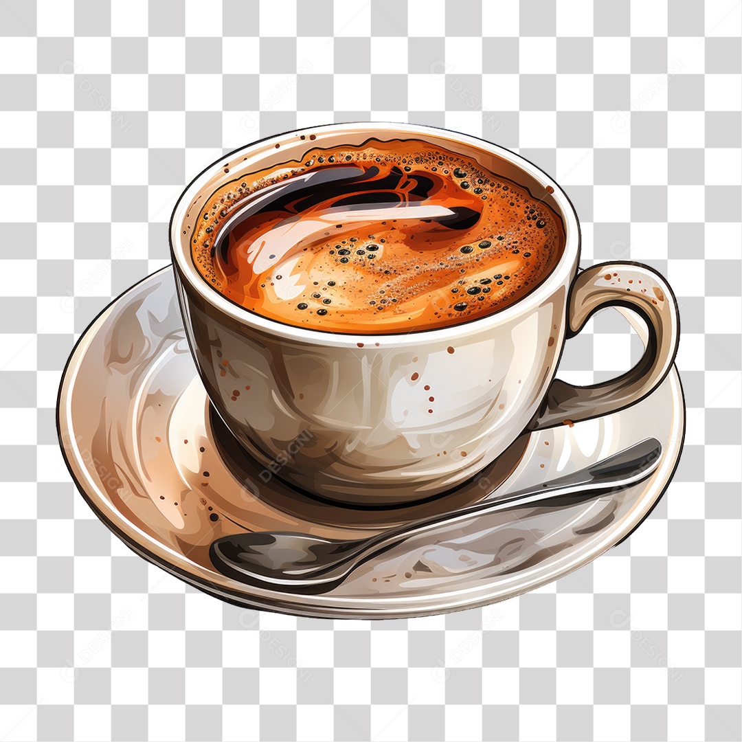 Xícara de Café PNG Transparente