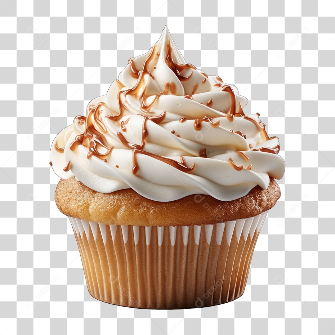 Cupcake Sabores Doces PNG Transparente
