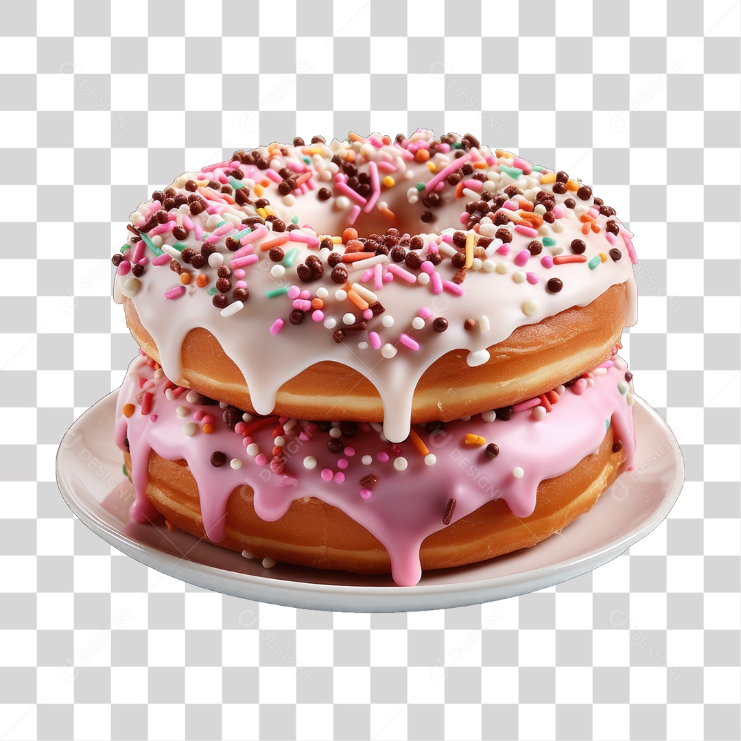 Rosca Donut PNG Transparente