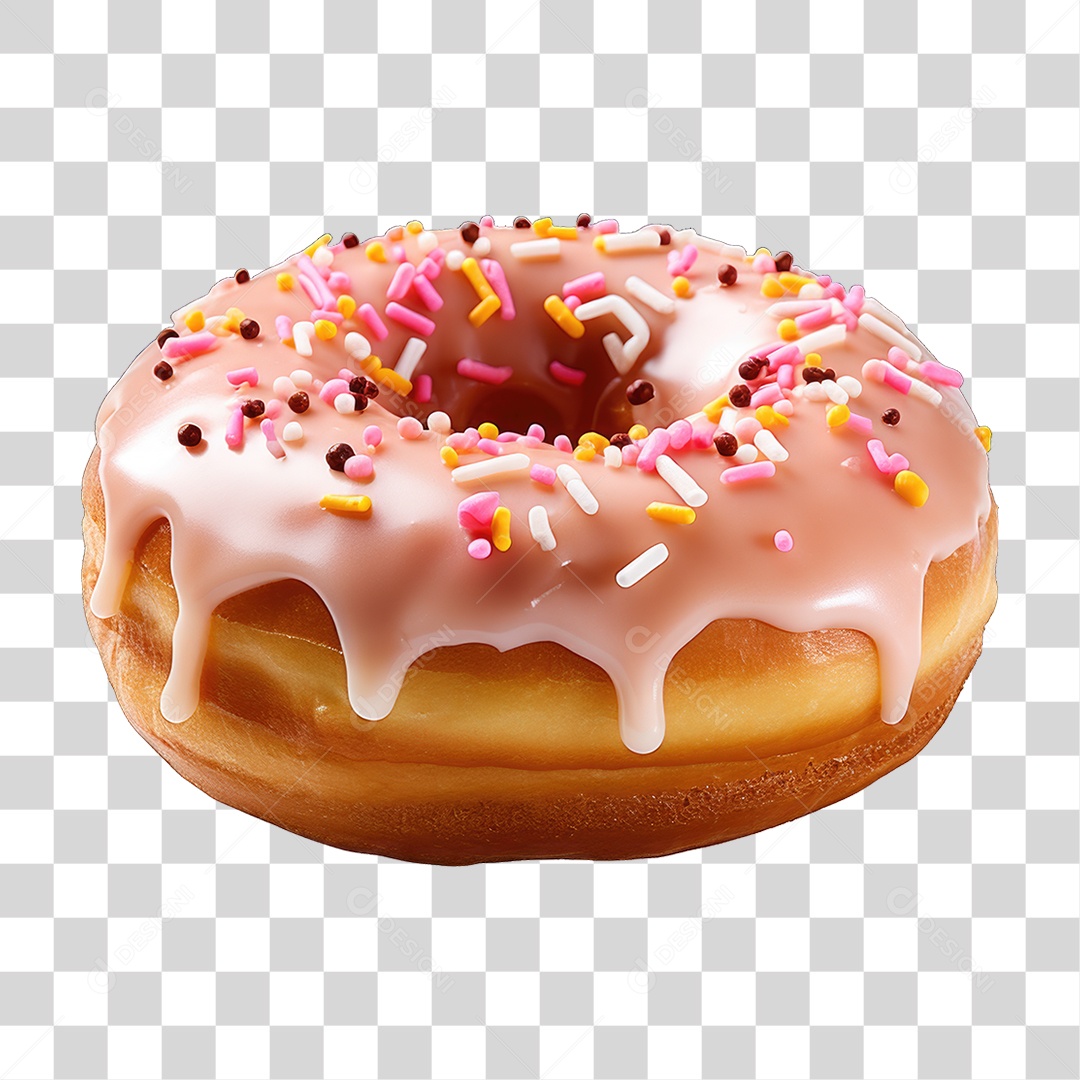 Rosca Donut PNG Transparente