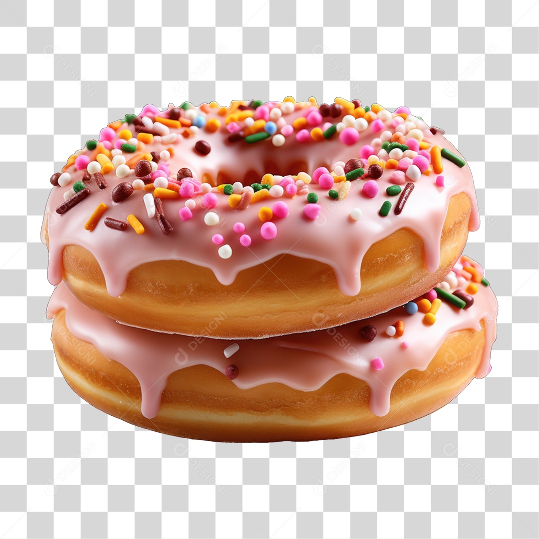 Rosca Donut PNG Transparente