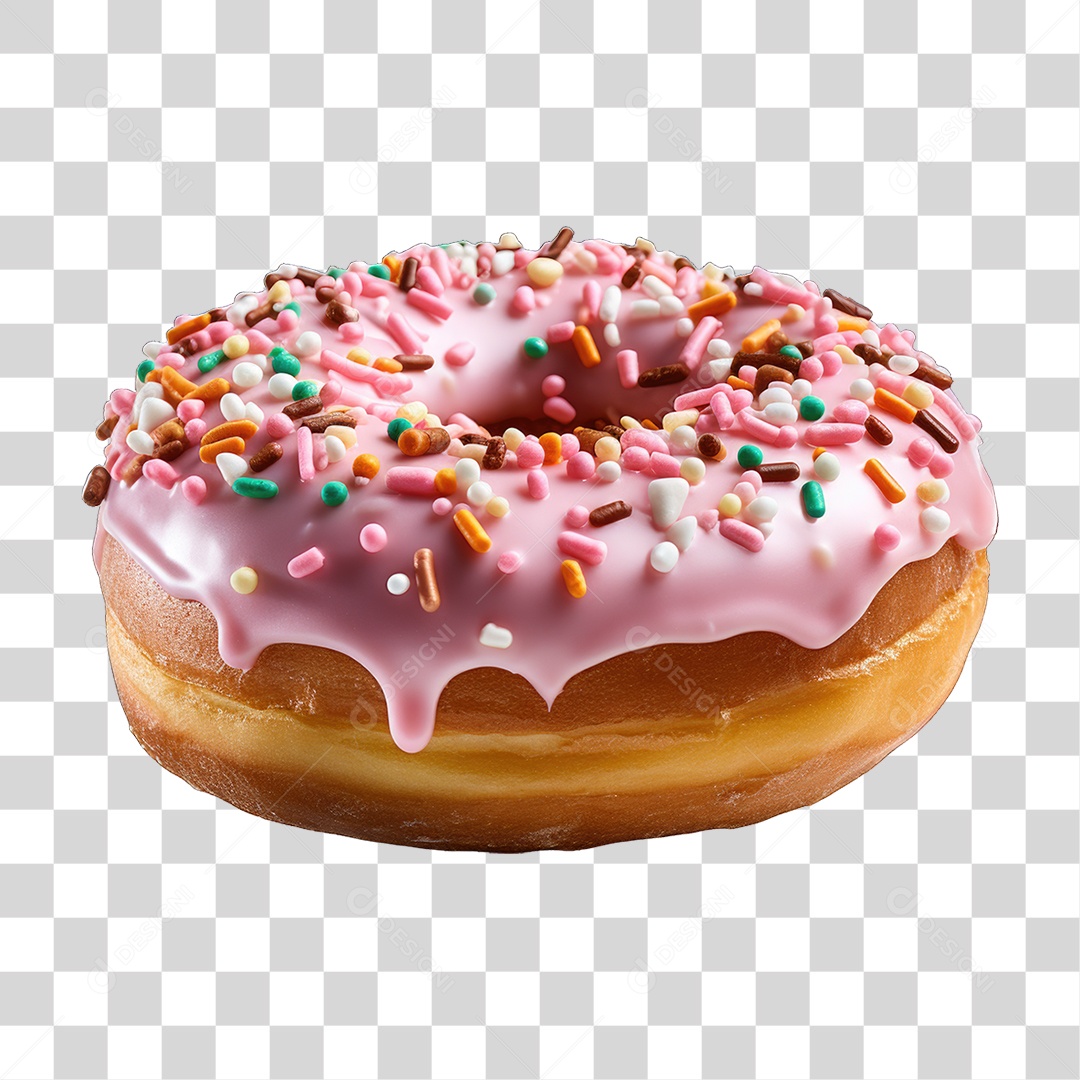 Rosca Donut PNG Transparente