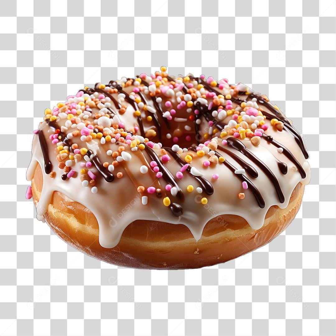 Rosca Donut PNG Transparente