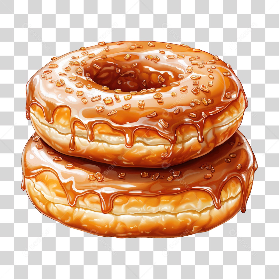 Rosca Donut PNG Transparente