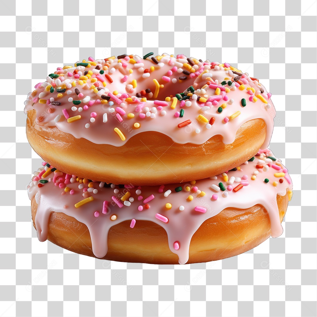 Rosca Donut PNG Transparente