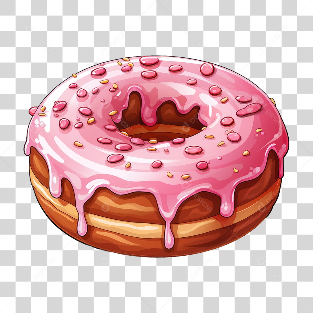 Rosca Donut PNG Transparente