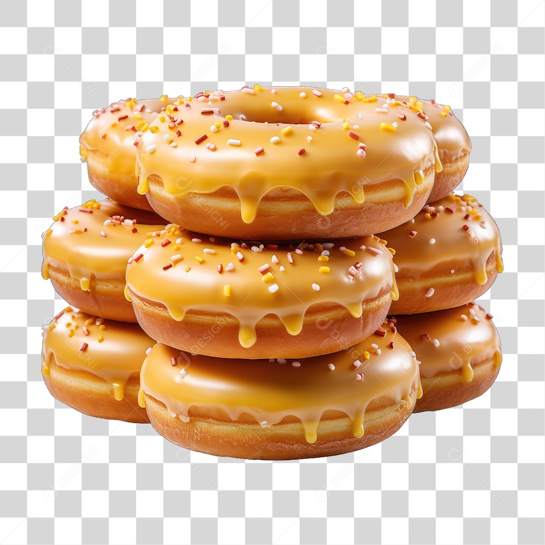 Rosca Donut PNG Transparente