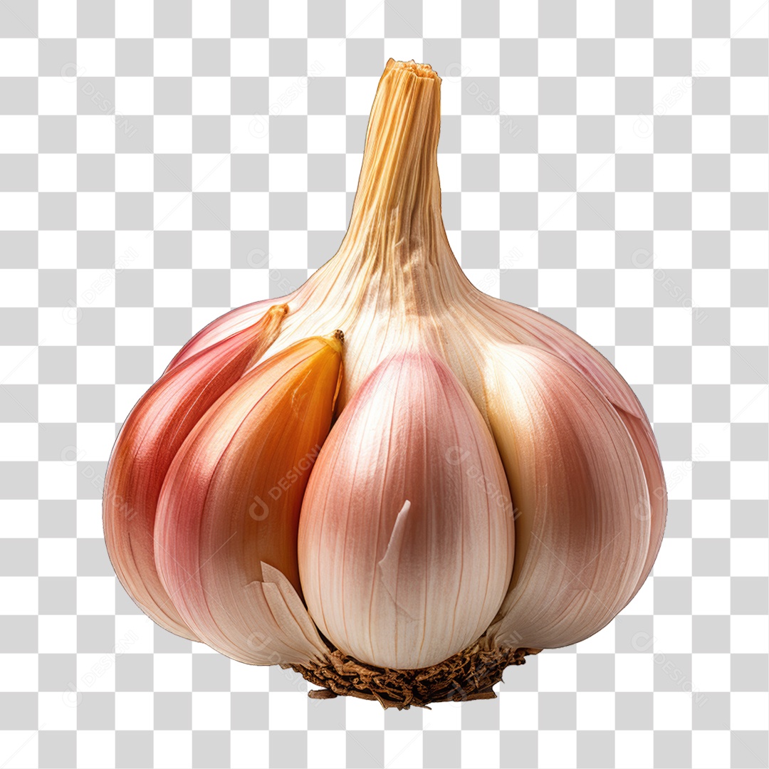 Dentes de Alho PNG Transparente