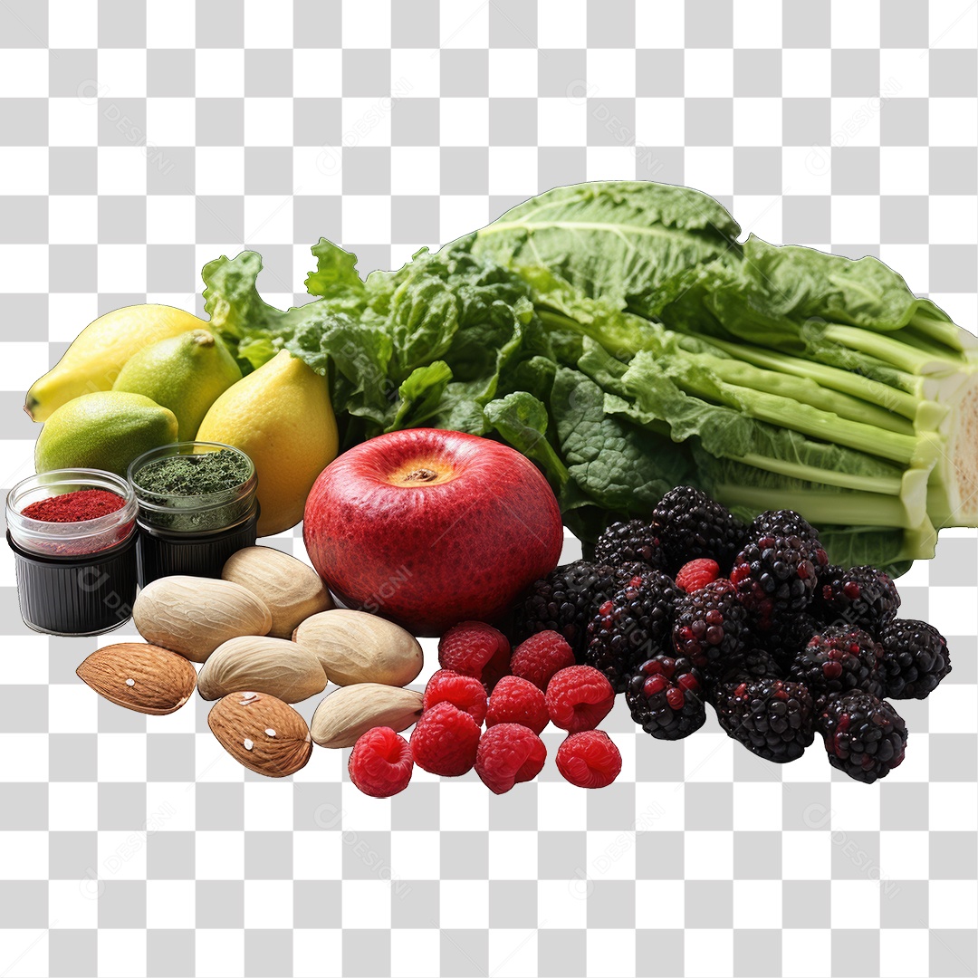 Frutas Legumes Verduras PNG Transparente
