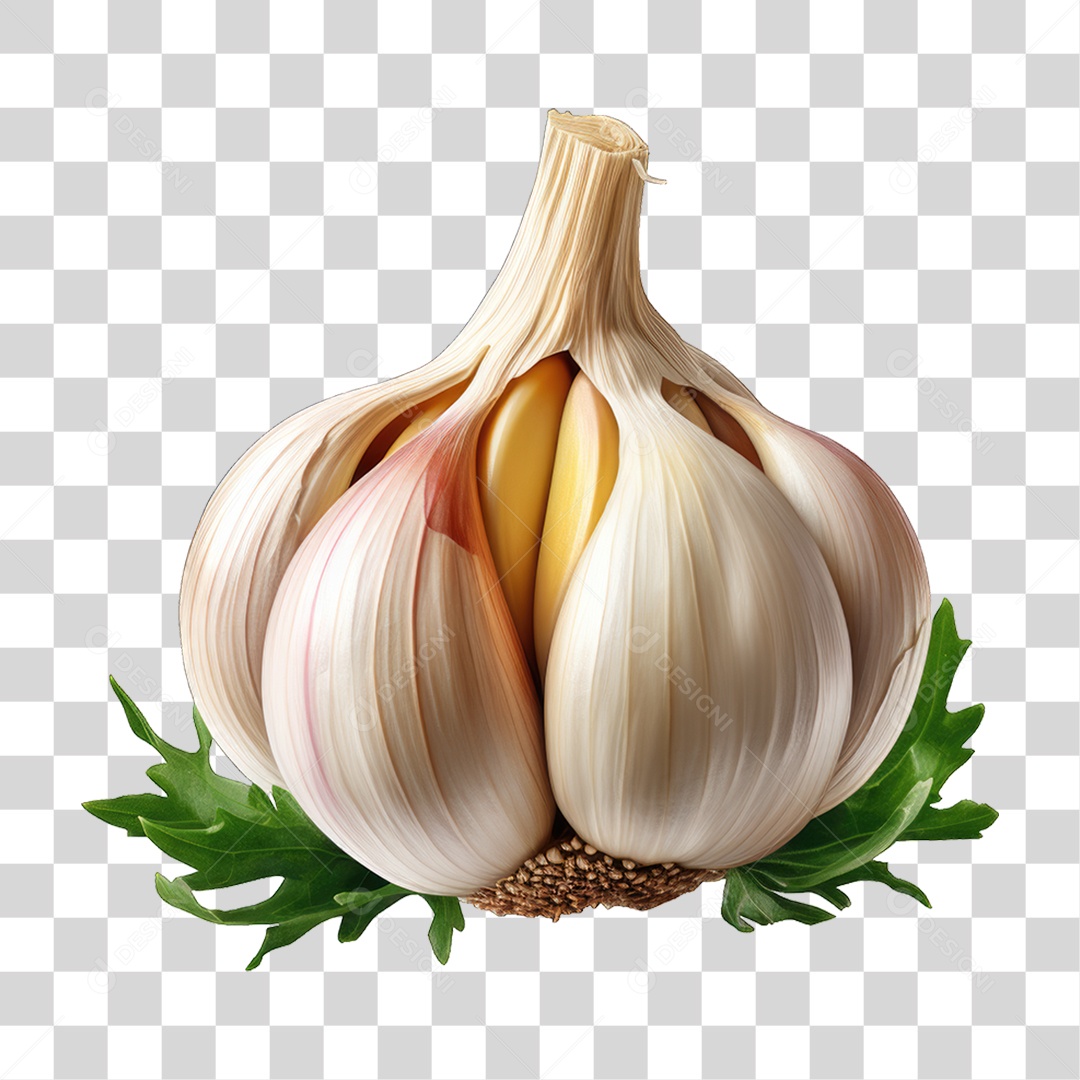 Dentes de Alho PNG Transparente