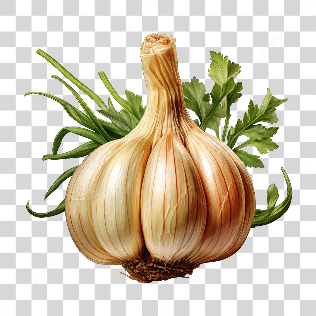 Dentes de Alho PNG Transparente