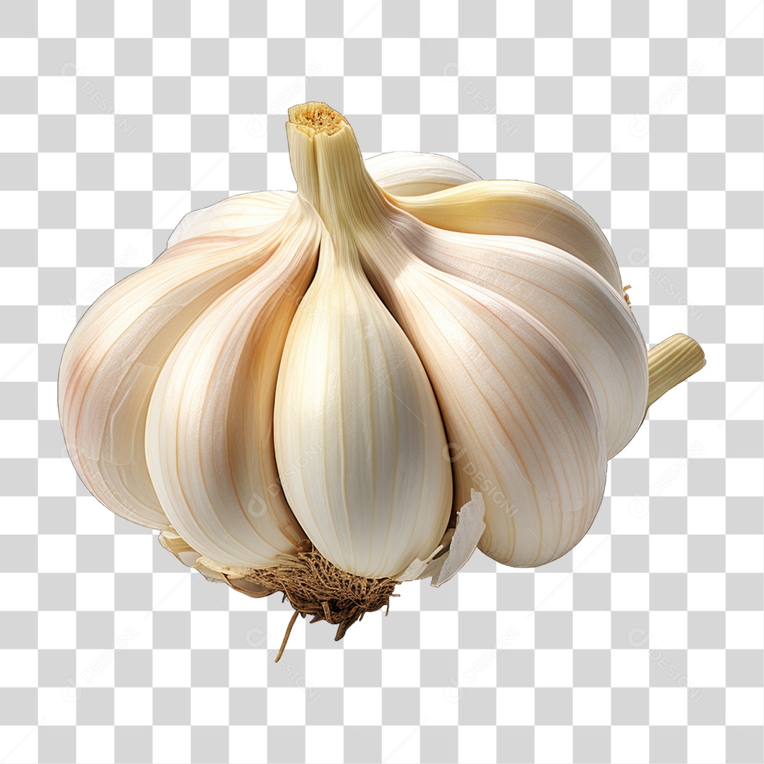 Dentes de Alho PNG Transparente