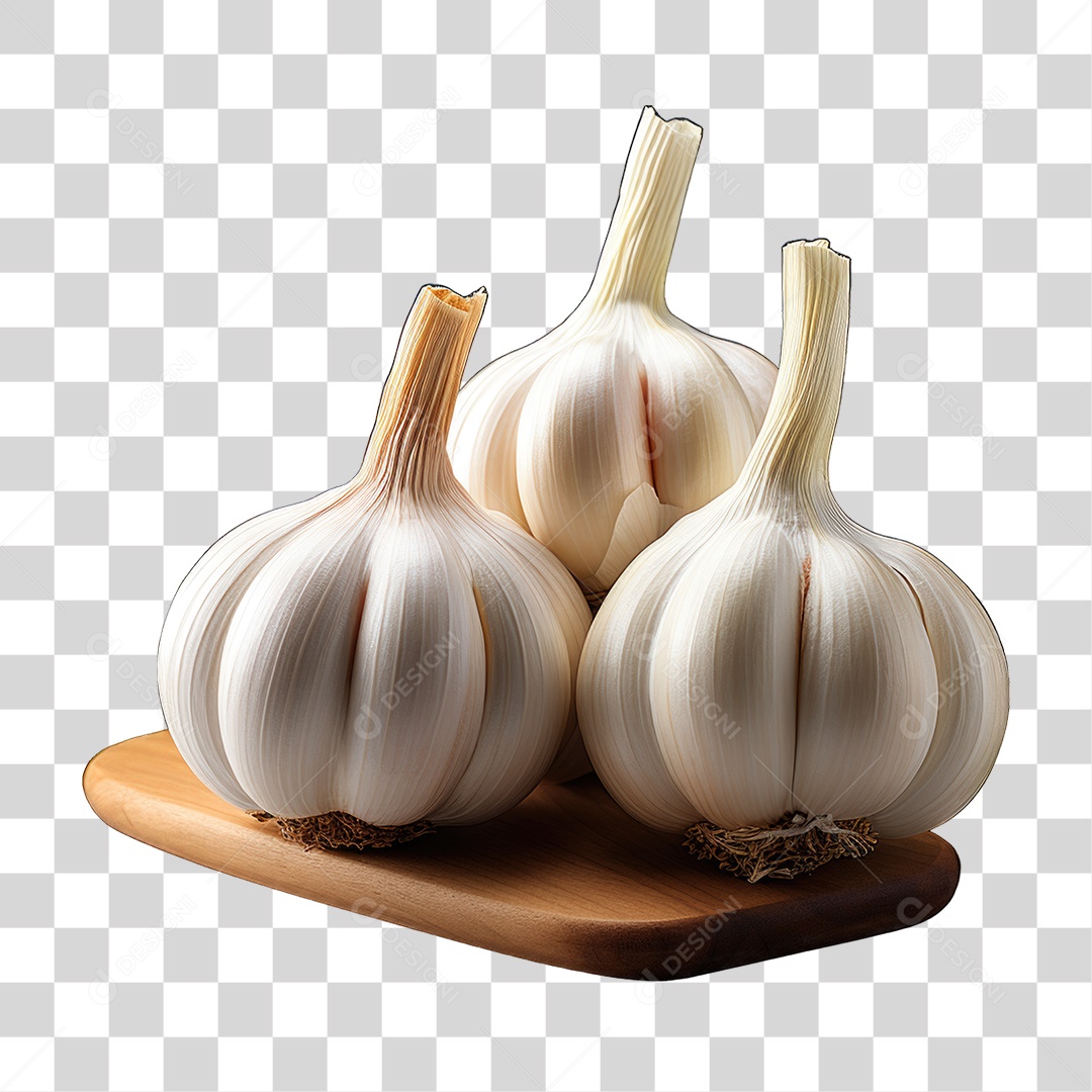 Dentes de Alho PNG Transparente