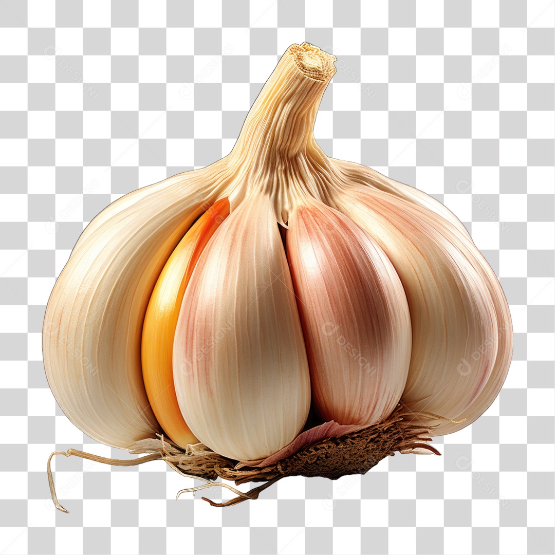 Dentes de Alho PNG Transparente