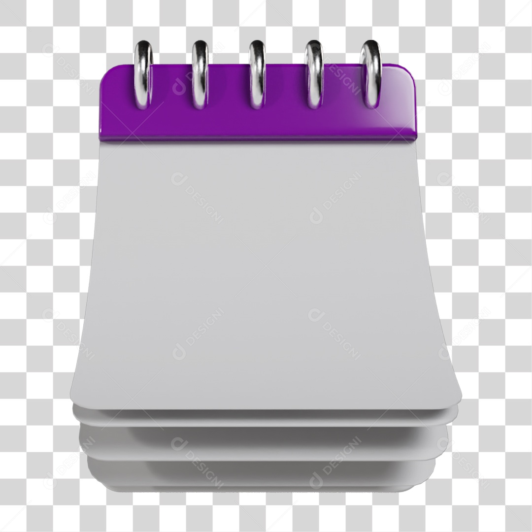 Calendário PNG Transparente