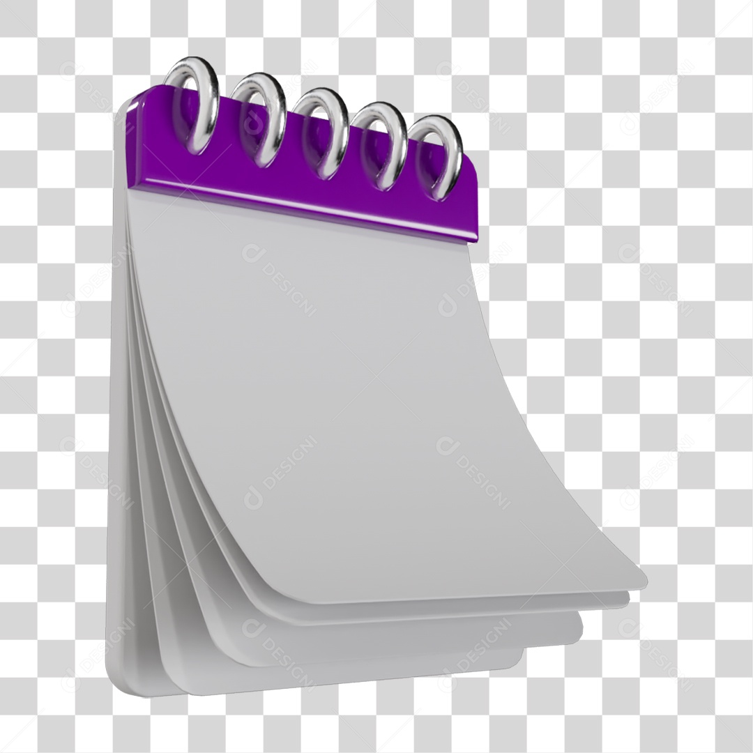 Calendário PNG Transparente