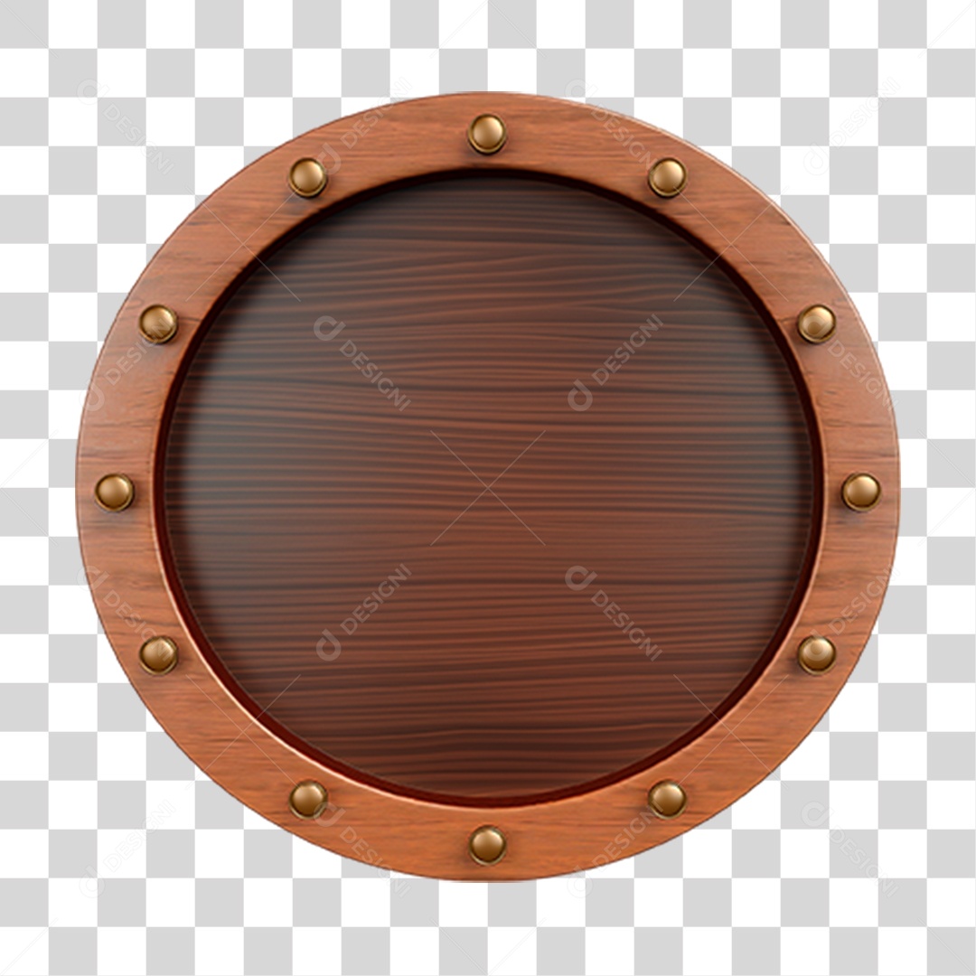 Placa de Madeira PNG Transparente