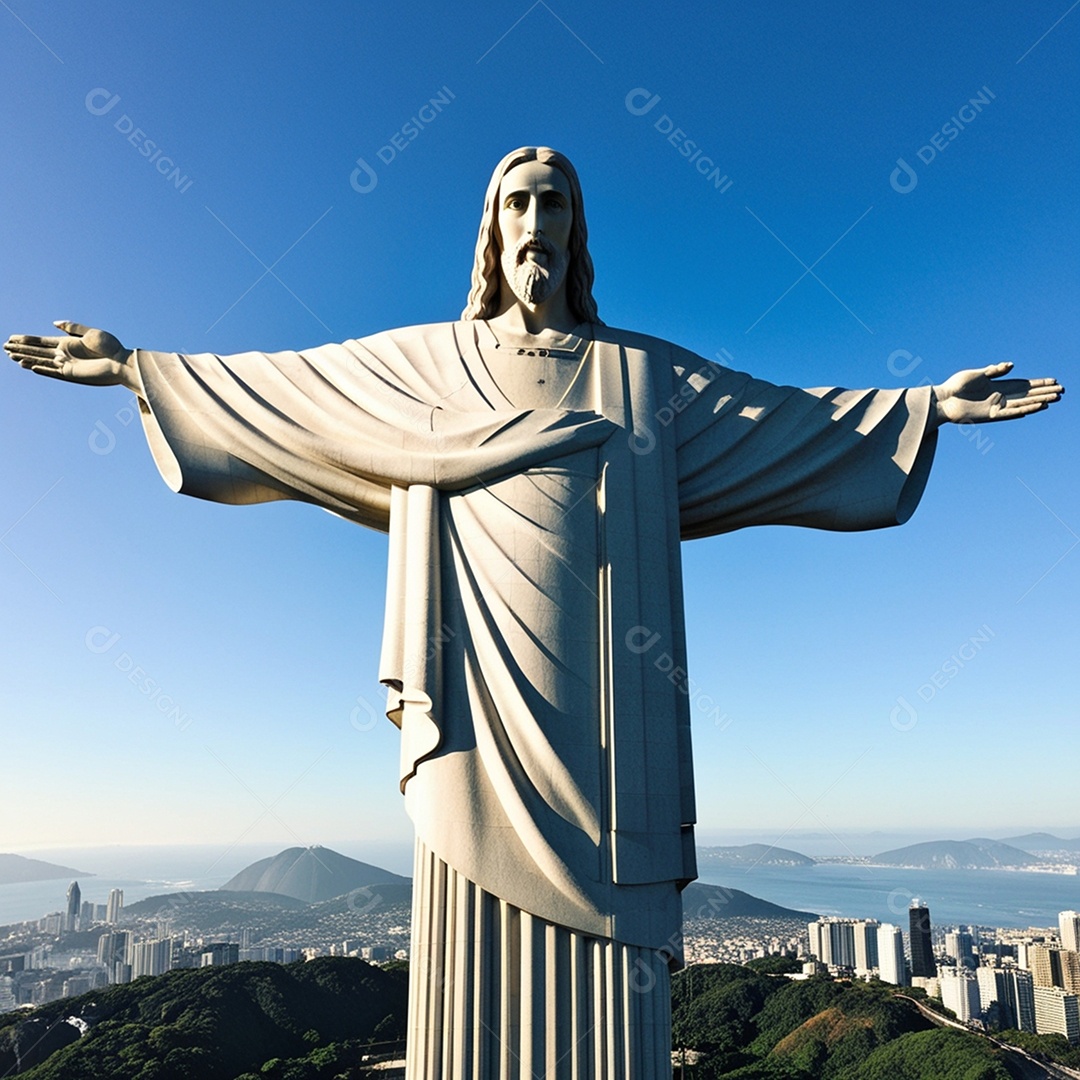 Imagem semelhante ao cristo redentor